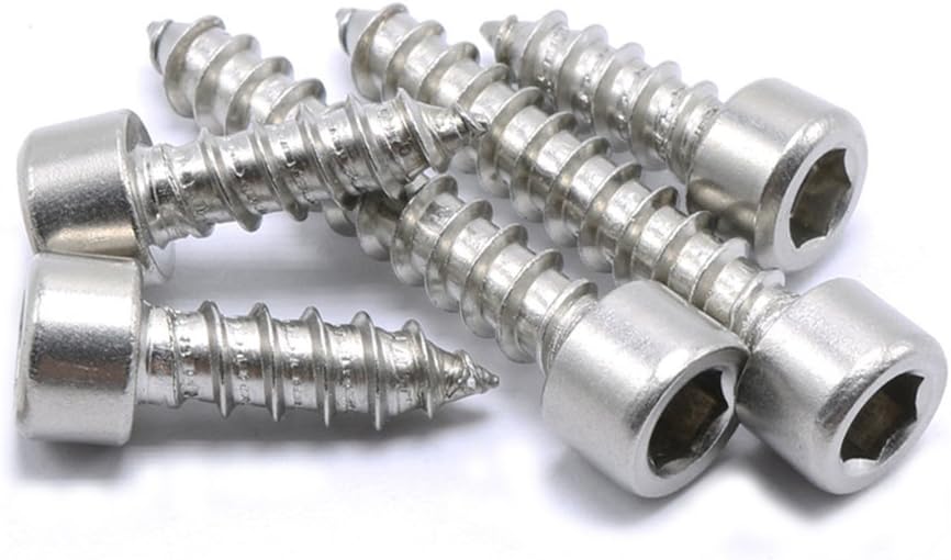 M2 x 8mm Thread Forming Screws, 4 Pack - Plastic Ant Undercutter Drive Screws