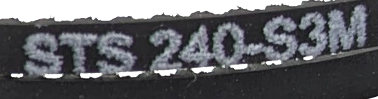 S3M Timing Belt 240mm, 80T, 4mm width