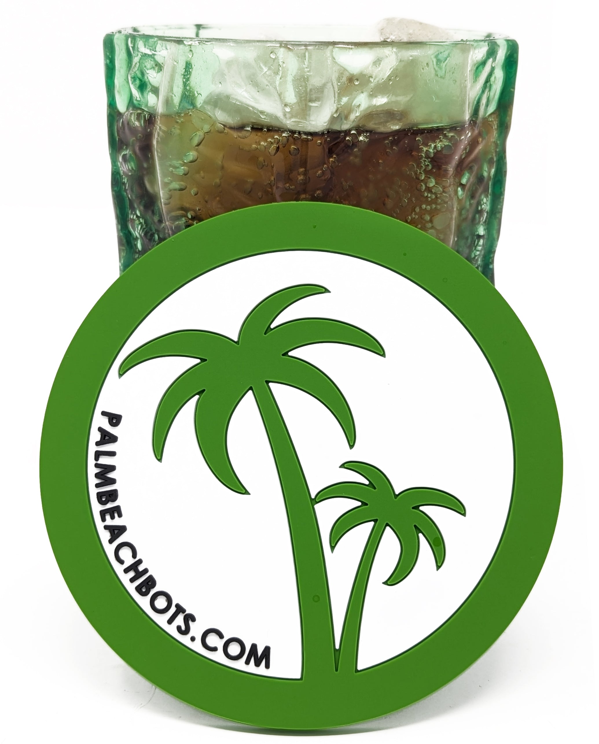 Palm Beach Bots Drink Coaster
