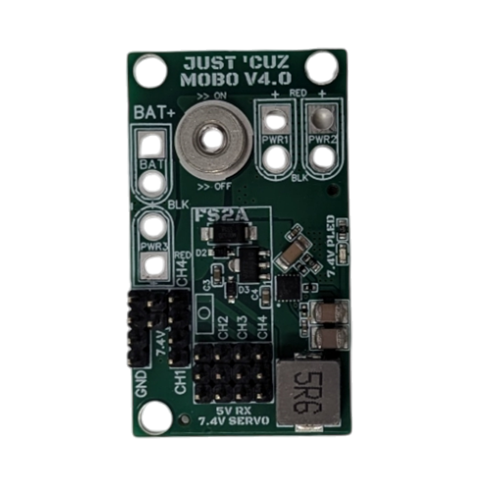 Just 'Cuz Motherboard V4 - Combat Robot Mainboard