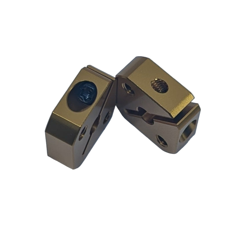 Repeat Gold Clamp Hub (2pcs) - 4mm Bore