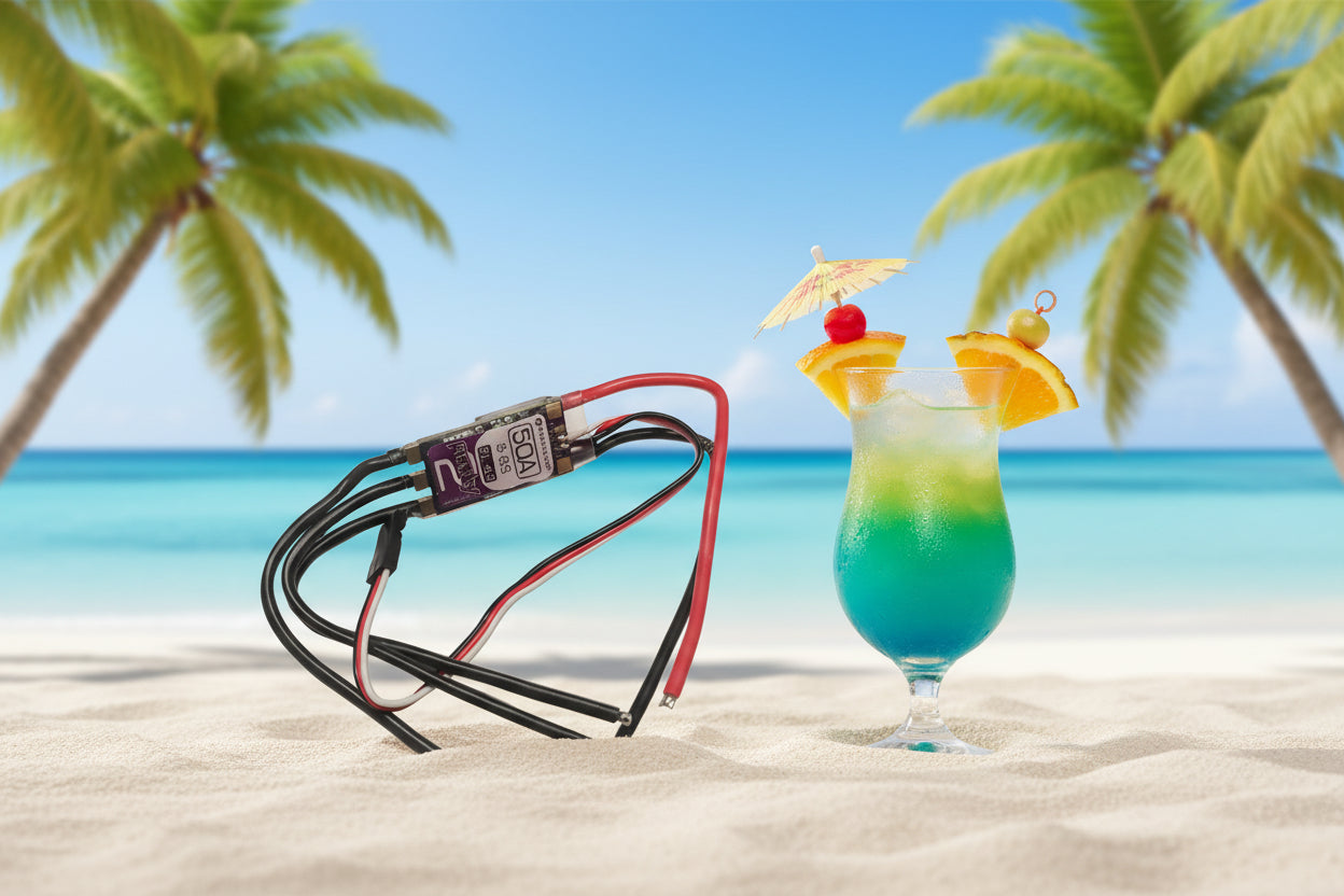 Flycolor Francy 2 50A BLHeli_32 3-6S Brushless ESC w/ BEC - CLEARANCE