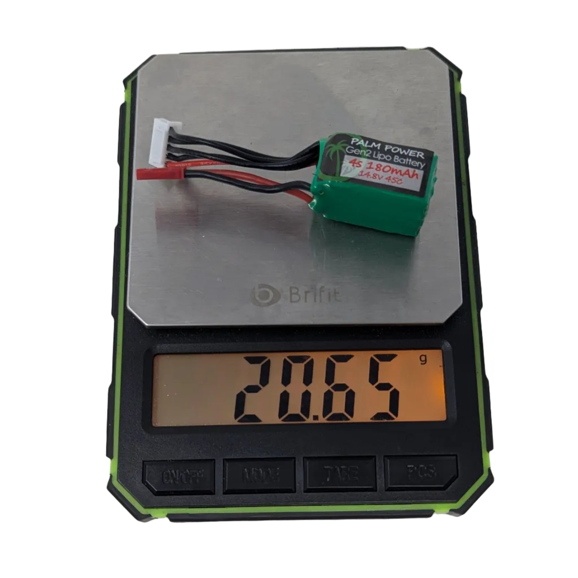 Palm Power 4S 180mAh Gen2 45C Lipo Battery JST