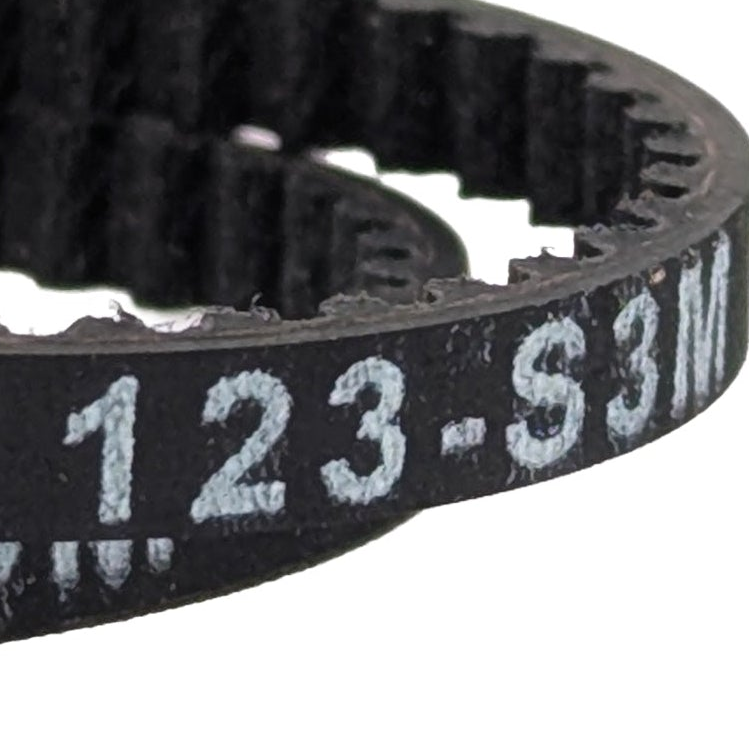 S3M Timing Belt 123mm, 41T, 4mm width