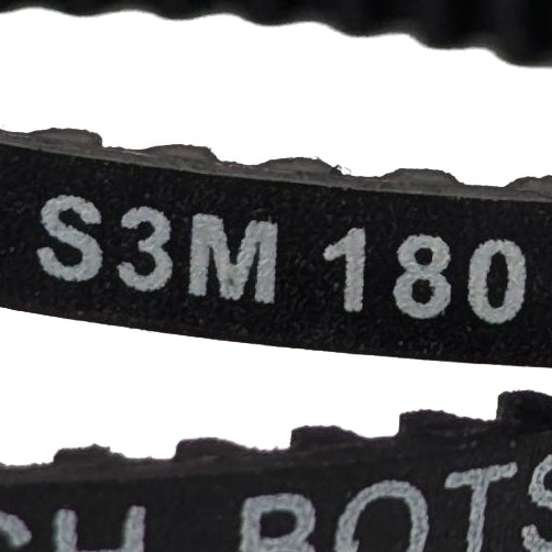 S3M Timing Belt 180mm, 60T, 4mm width