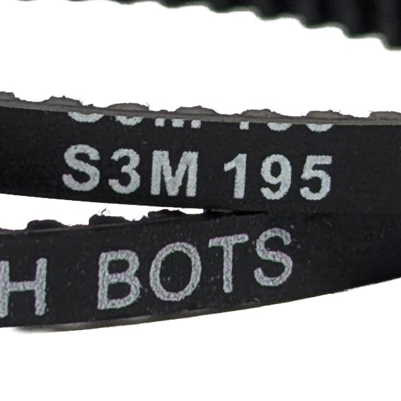 S3M Timing Belt 195mm, 65T, 4mm width
