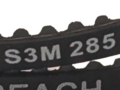 S3M Timing Belt 285mm, 95T, 4mm width