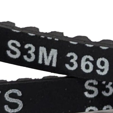 S3M Timing Belt 369mm, 123T, 4mm width
