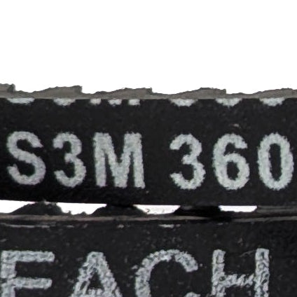 S3M Timing Belt 360mm, 120T, 4mm width