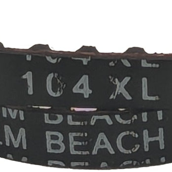 XL Timing Belt 104XL 52T, 10.4", 0.25" width, 0.20" pitch