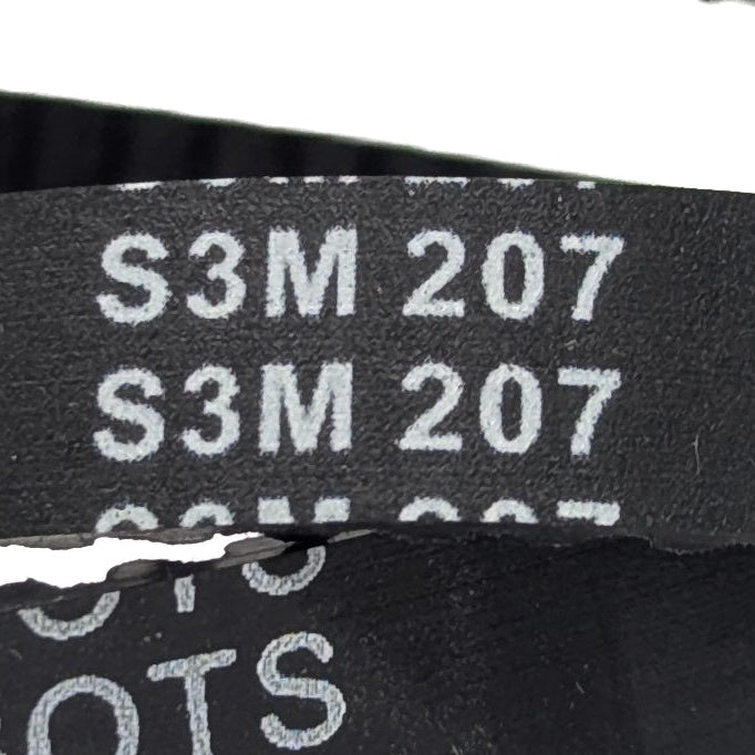 S3M Timing Belt 207mm, 69T, 8MM width