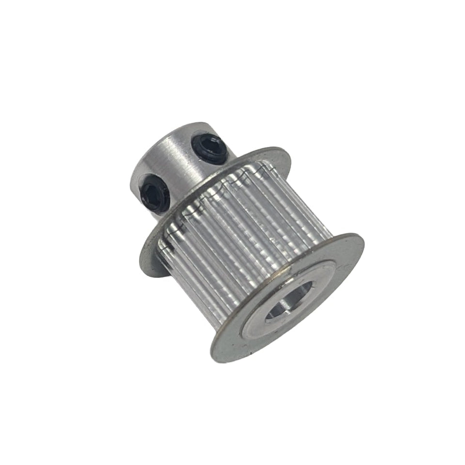 HTD3M Pulley - 17T with Hub, 6mm Bore - Works with S3M
