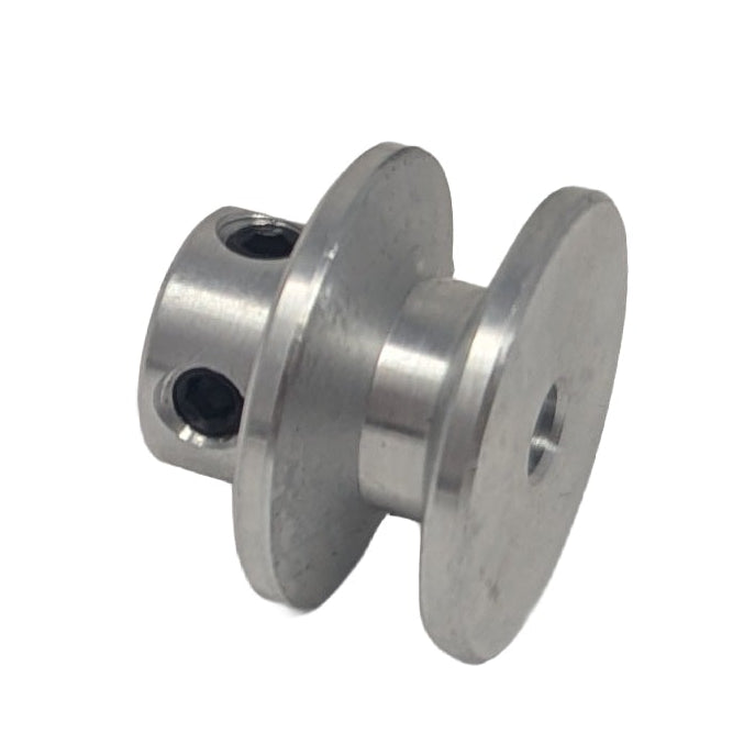 V Belt MB Pulley with hub - 19mm, 4mm Bore