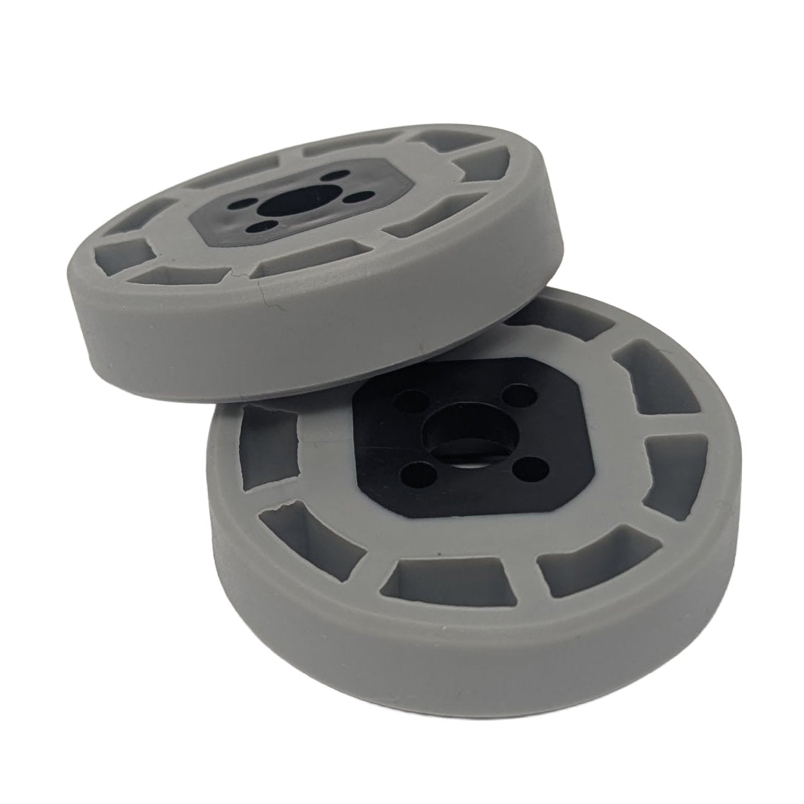 Rubber Flex Wheels 1.75", 30A (Grey) - PAIR