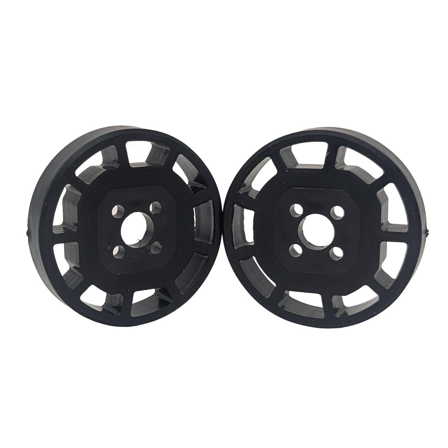 Rubber Flex Wheels 1.75", 45A (Black) - PAIR