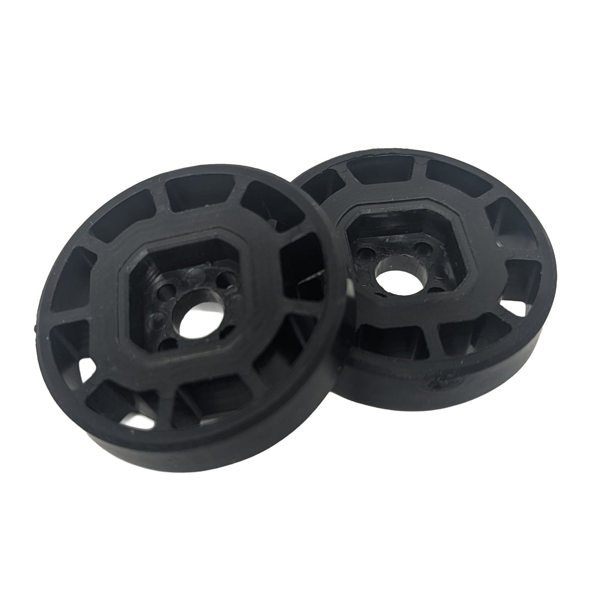Rubber Flex Wheels 1.75", 45A (Black) - PAIR