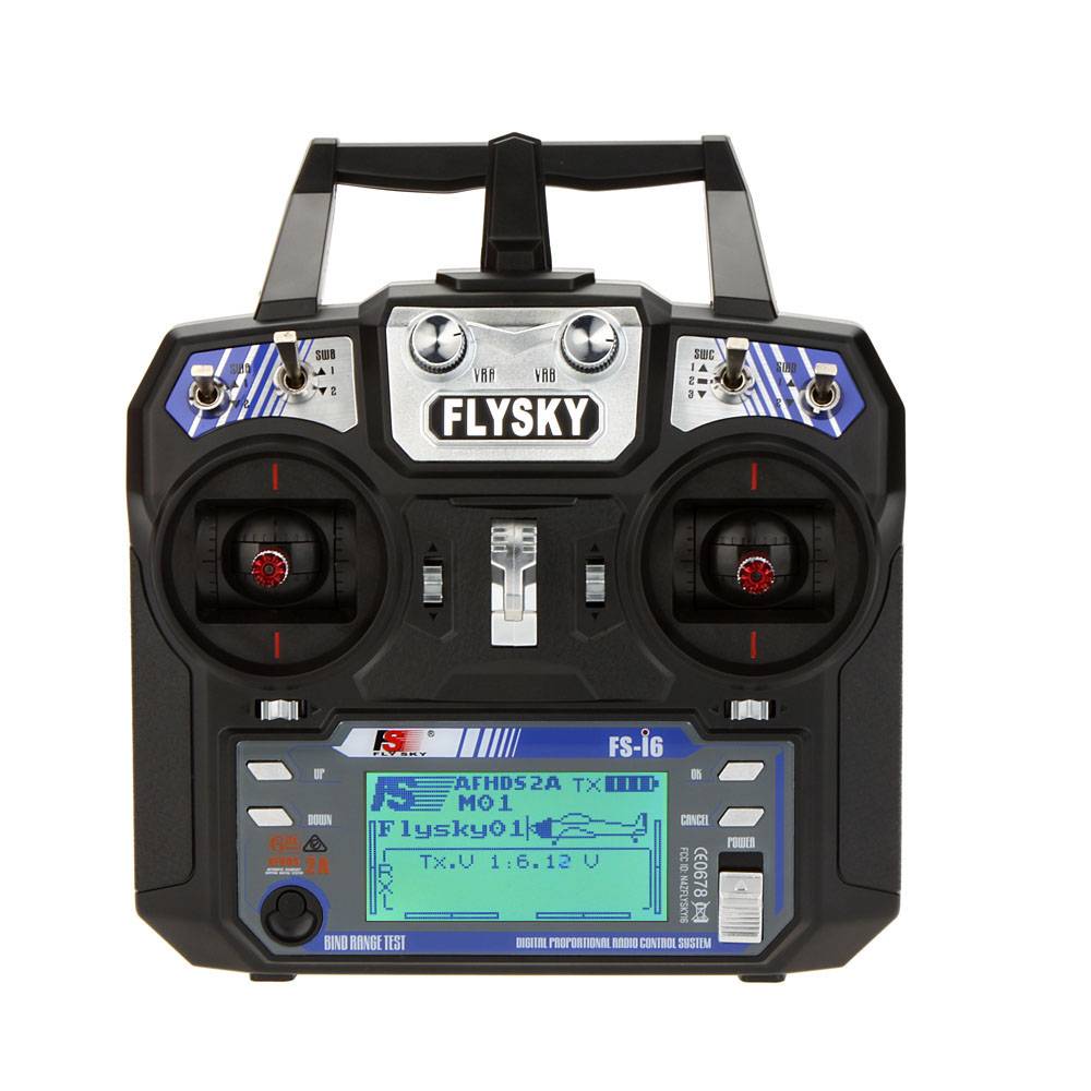 FlySky FS-I6 2.4GHz 6-Channel Transmitter with Receiver (AFHDS 2A)