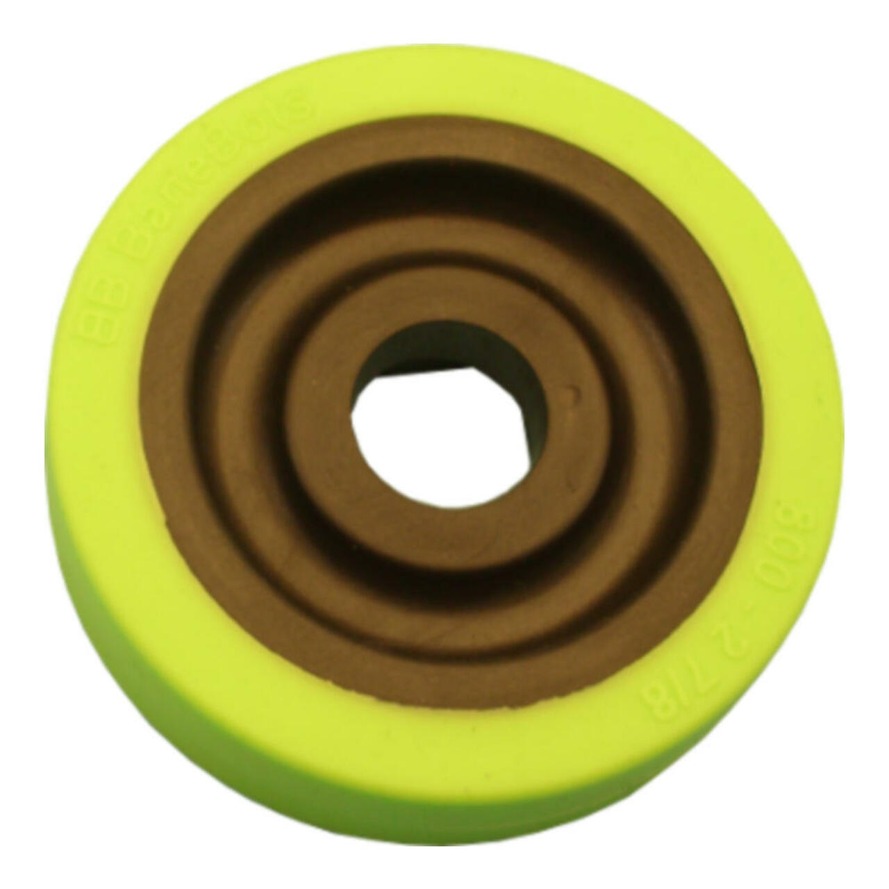 BaneBots T81 Wheel, 2-7/8" x 0.8", Hub Mount, 30A, Green
