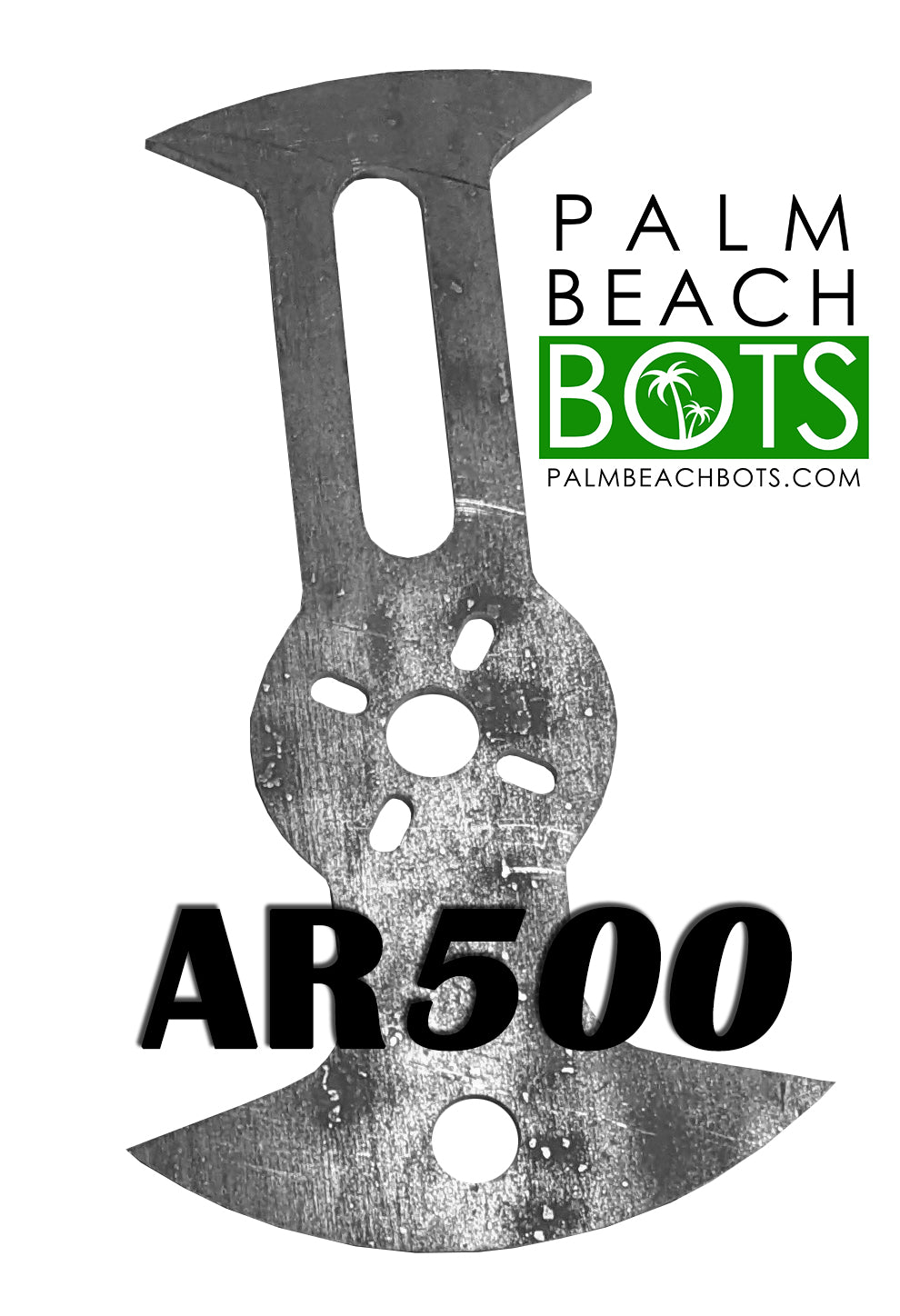 Terminator Asymmetrical Blade - 6" - AR500