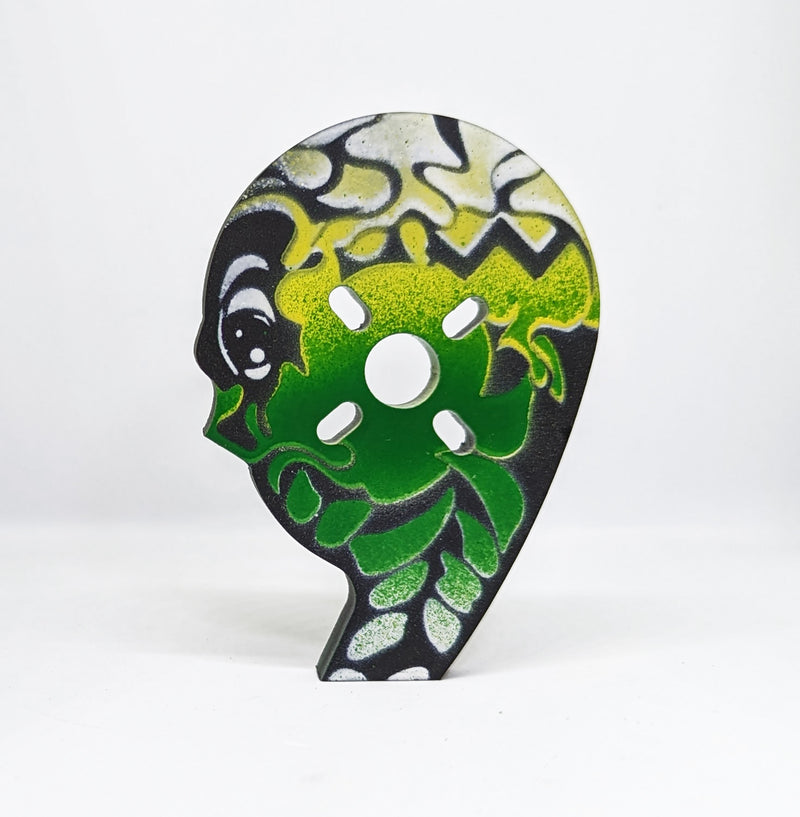 FingerTech 3.5inch Witch Doctor Skull Disc