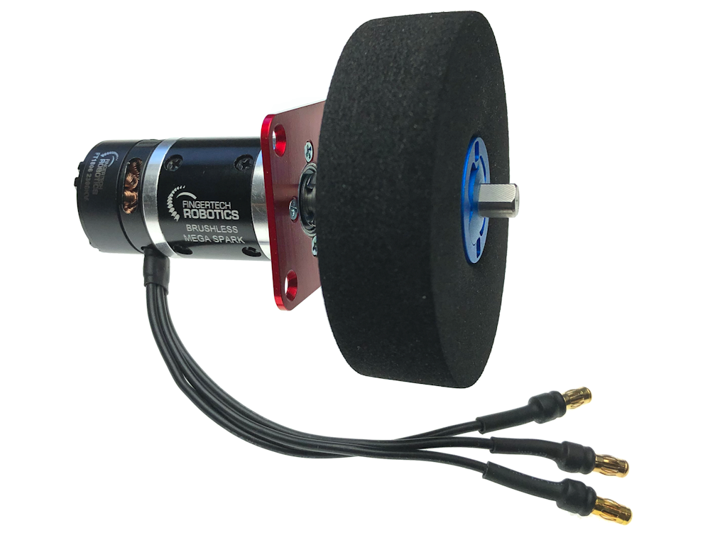FingerTech Brushless Mega Spark (1500kv) - 24mm Premium Planetary Gearmotor