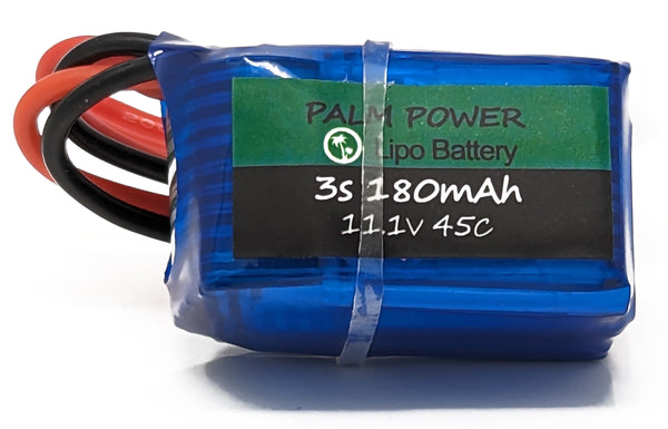 Palm Power 3S 180mAh 45C Lipo Battery