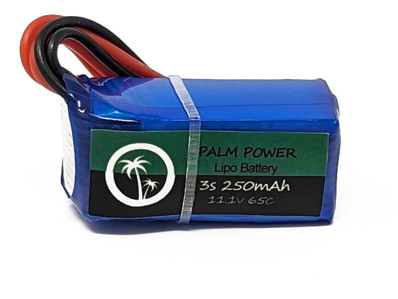 Palm Power 3S 250mAh 45C Lipo Battery