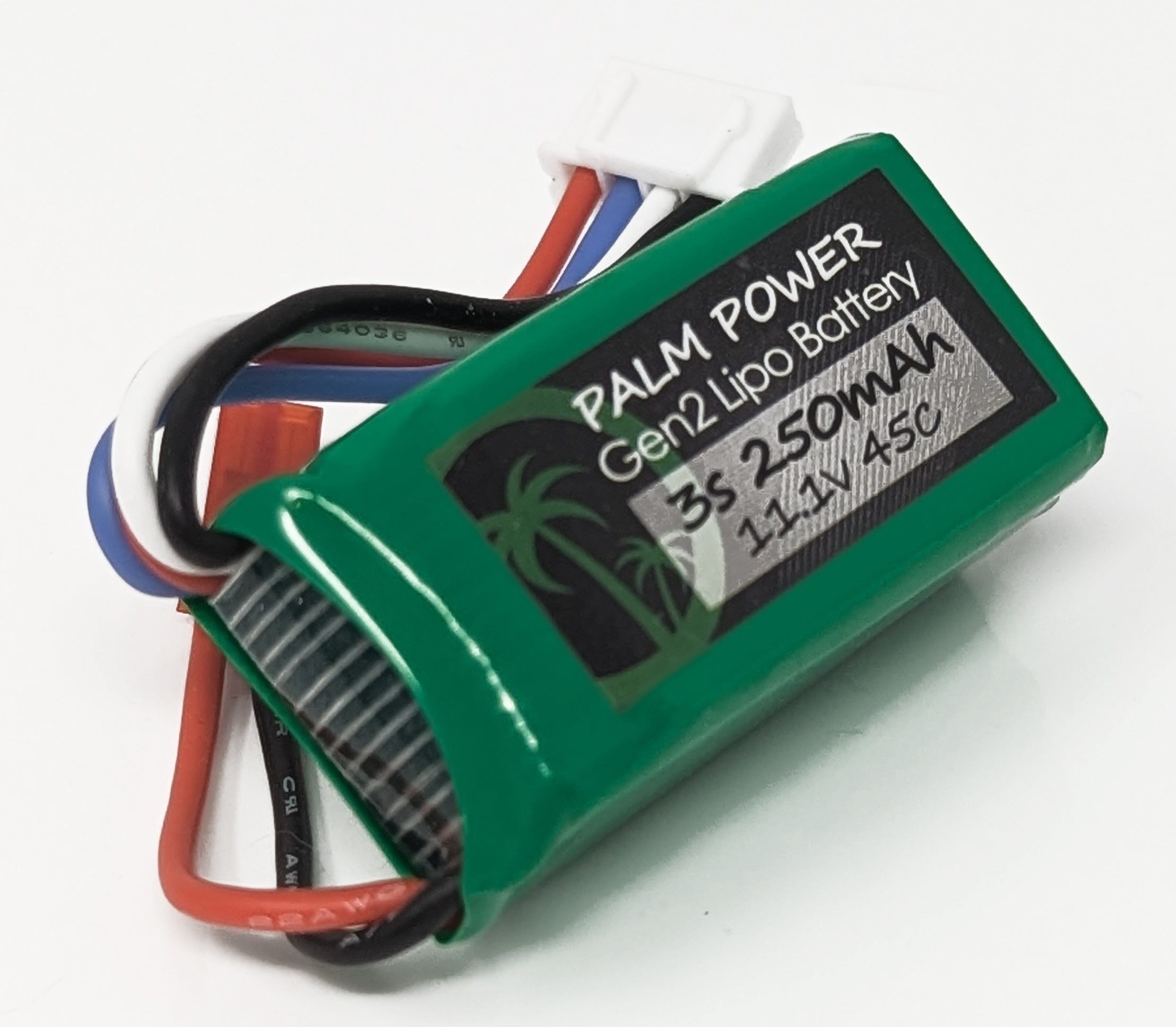 Palm Power 3S 250mAh Gen2 45C Lipo Battery