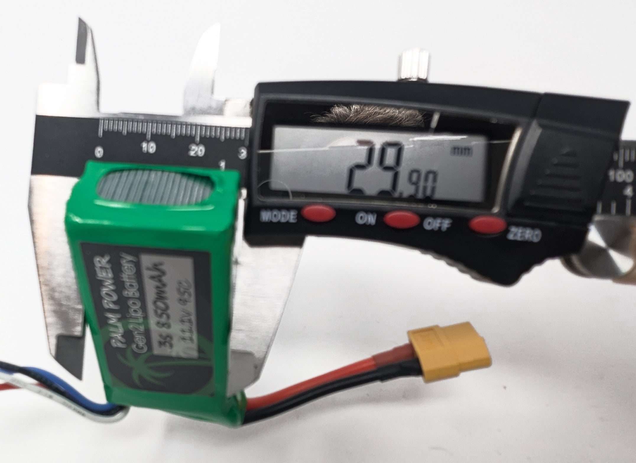 Palm Power 3S 850mAh XT60 Gen2 95C Lipo Battery