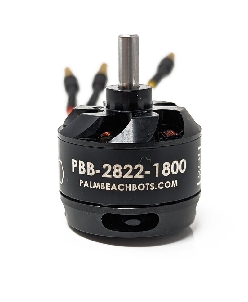 PBB D2822 Brushless Outrunner 1800KV 4mm shaft - Viper Compatible - Upgraded