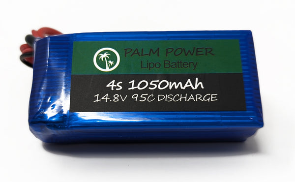 Palm Power 4S 1050mAh 95C Lipo Battery