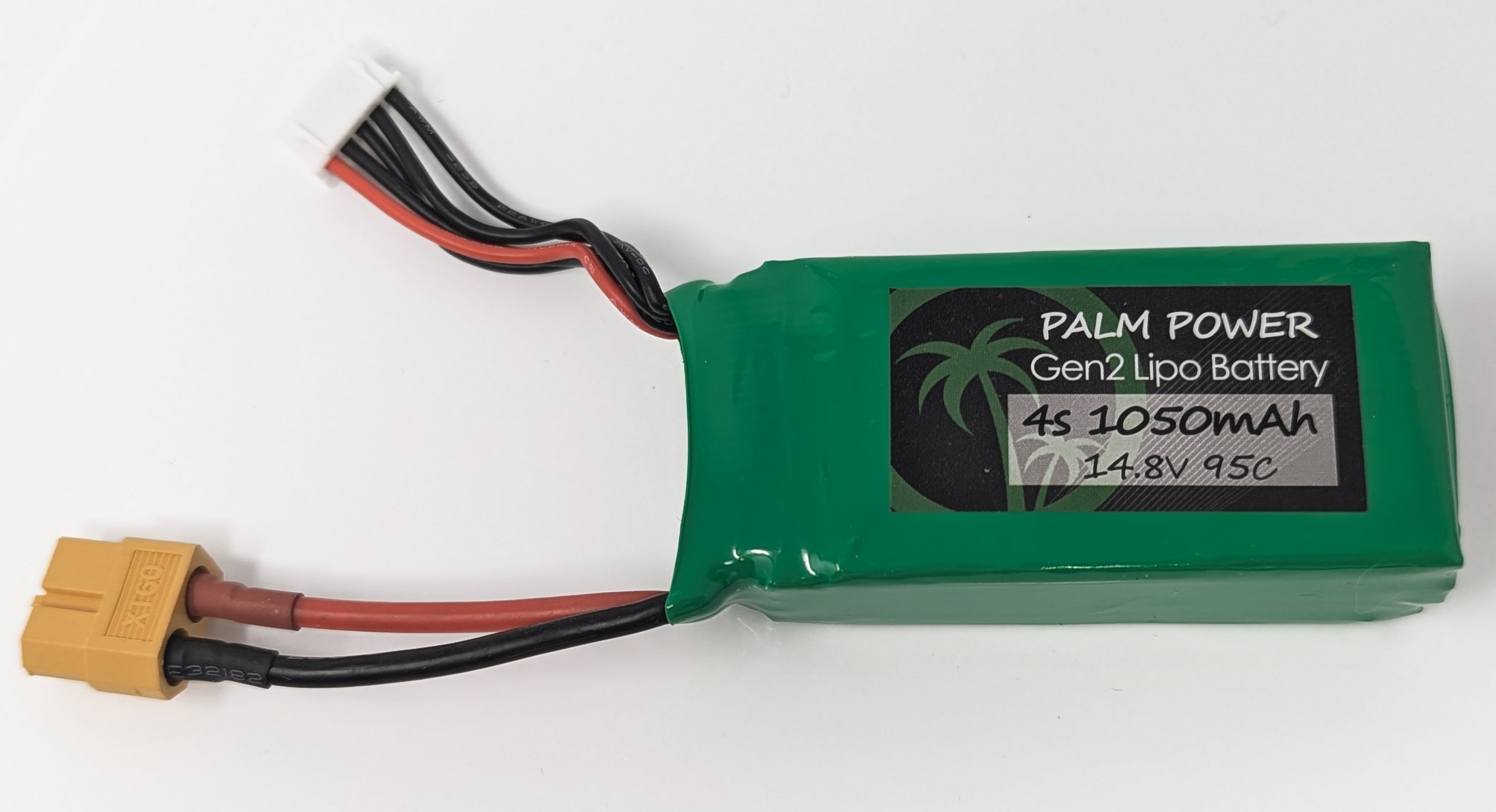 Palm Power 4S 1050mAh XT60 Gen2 95C Lipo Battery