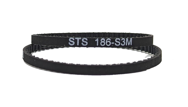 S3M Timing Belt 186mm, 62T, 4mm width