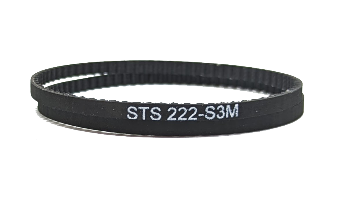 S3M Timing Belt 222mm, 74T, 4mm width