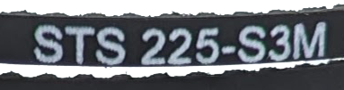 S3M Timing Belt 225mm, 75T, 4mm width