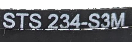 S3M Timing Belt 234mm, 78T, 4mm width