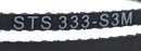 S3M Timing Belt 333mm, 111T, 4mm width