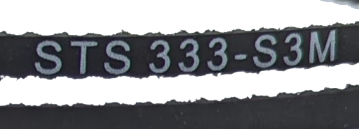 S3M Timing Belt 333mm, 111T, 4mm width