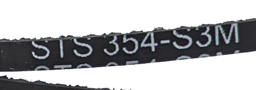 S3M Timing Belt 354mm, 118T, 4mm width