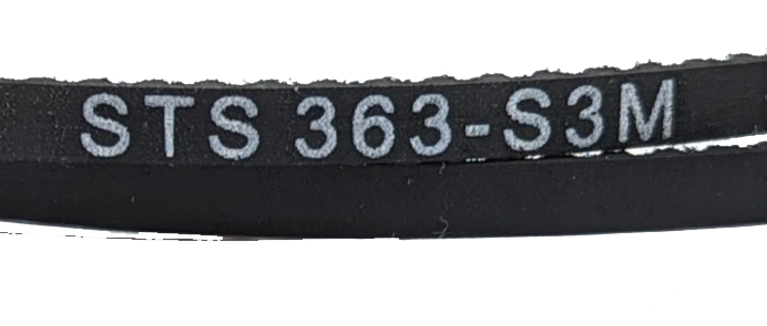S3M Timing Belt 363mm, 121T, 4mm width