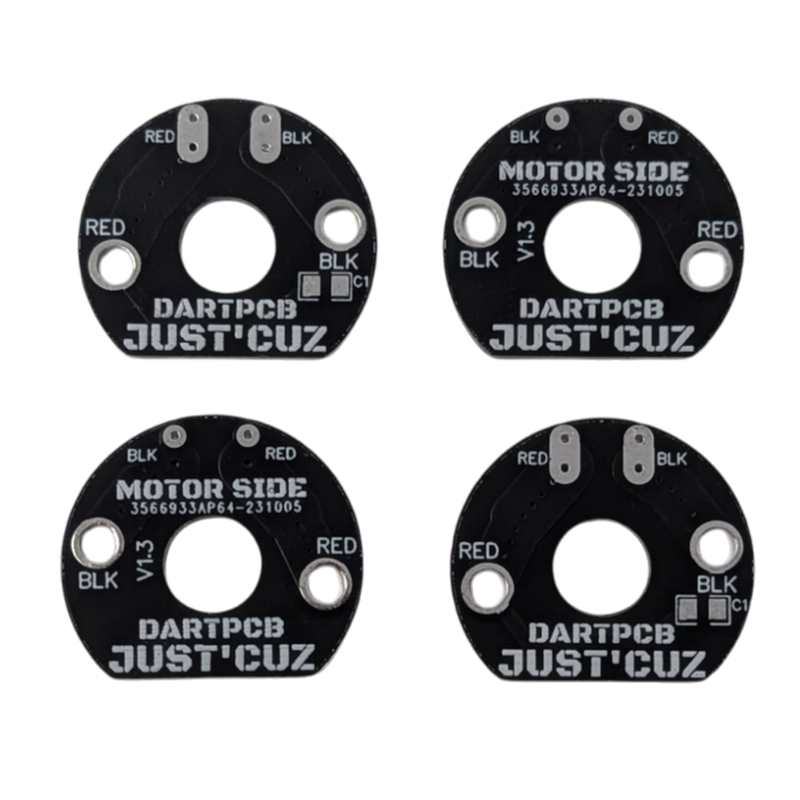 DartBox Motor Breakout PCB, Four (4) Pack