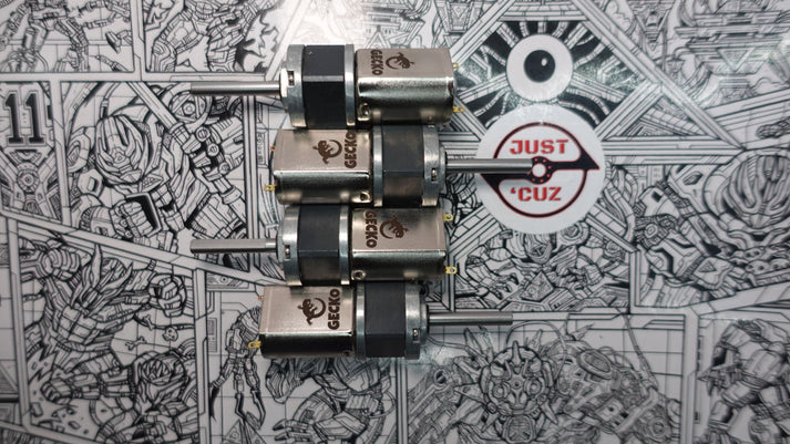 Just 'Cuz DartBox V2 Gecko Drive Gear Motor 6mm Shaft