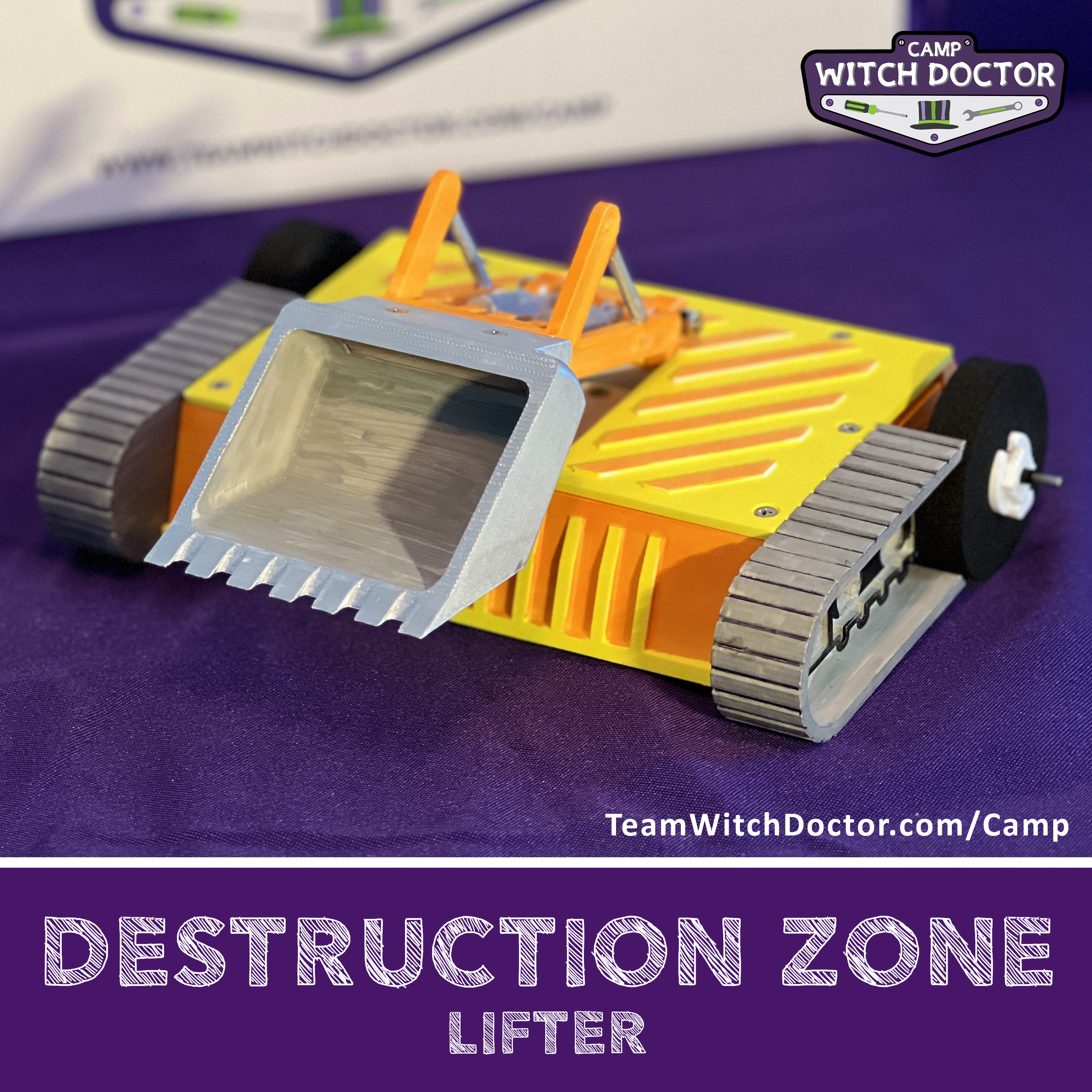 Build and Battle Robot Kits by Camp Witch Doctor