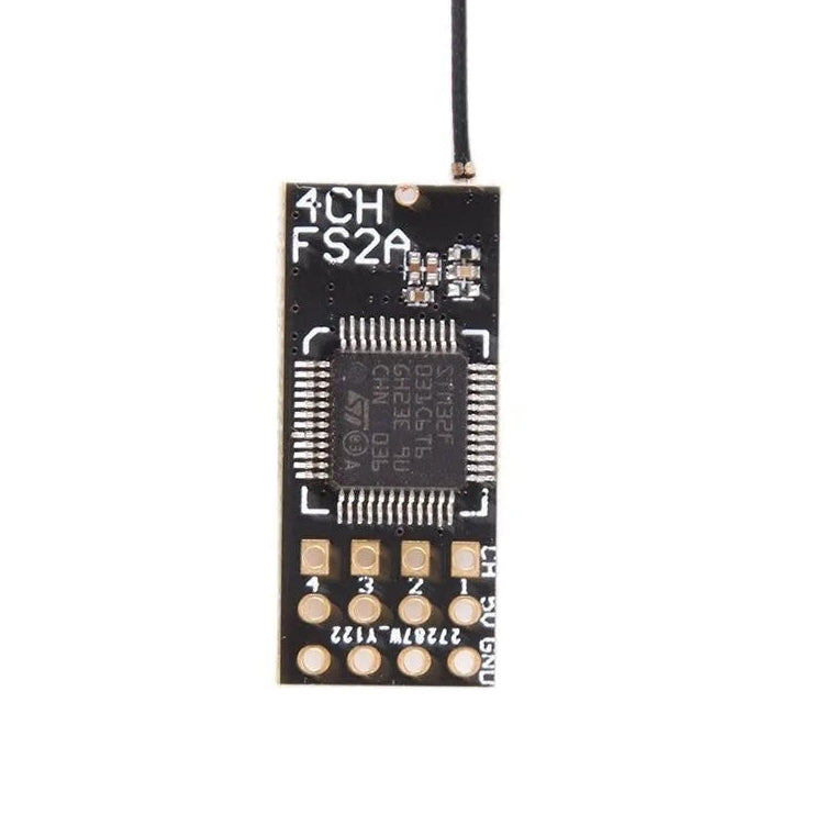 FS2A 4 Channel Mini Receiver (AFHDS 2A), works with Flysky FS-I6