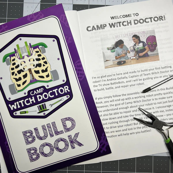 Build and Battle Robot Kits by Camp Witch Doctor