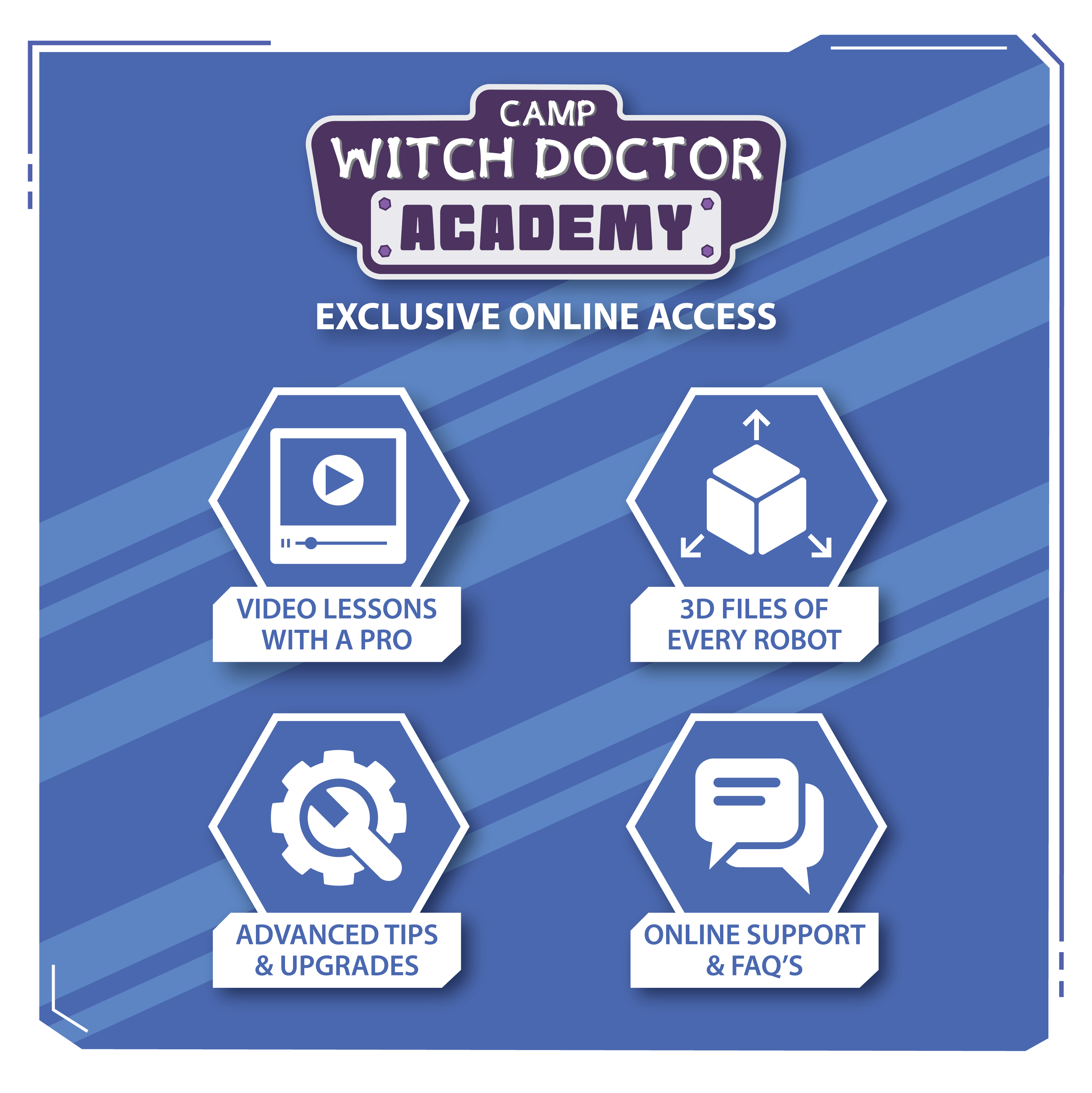 Build and Battle Robot Kits by Camp Witch Doctor