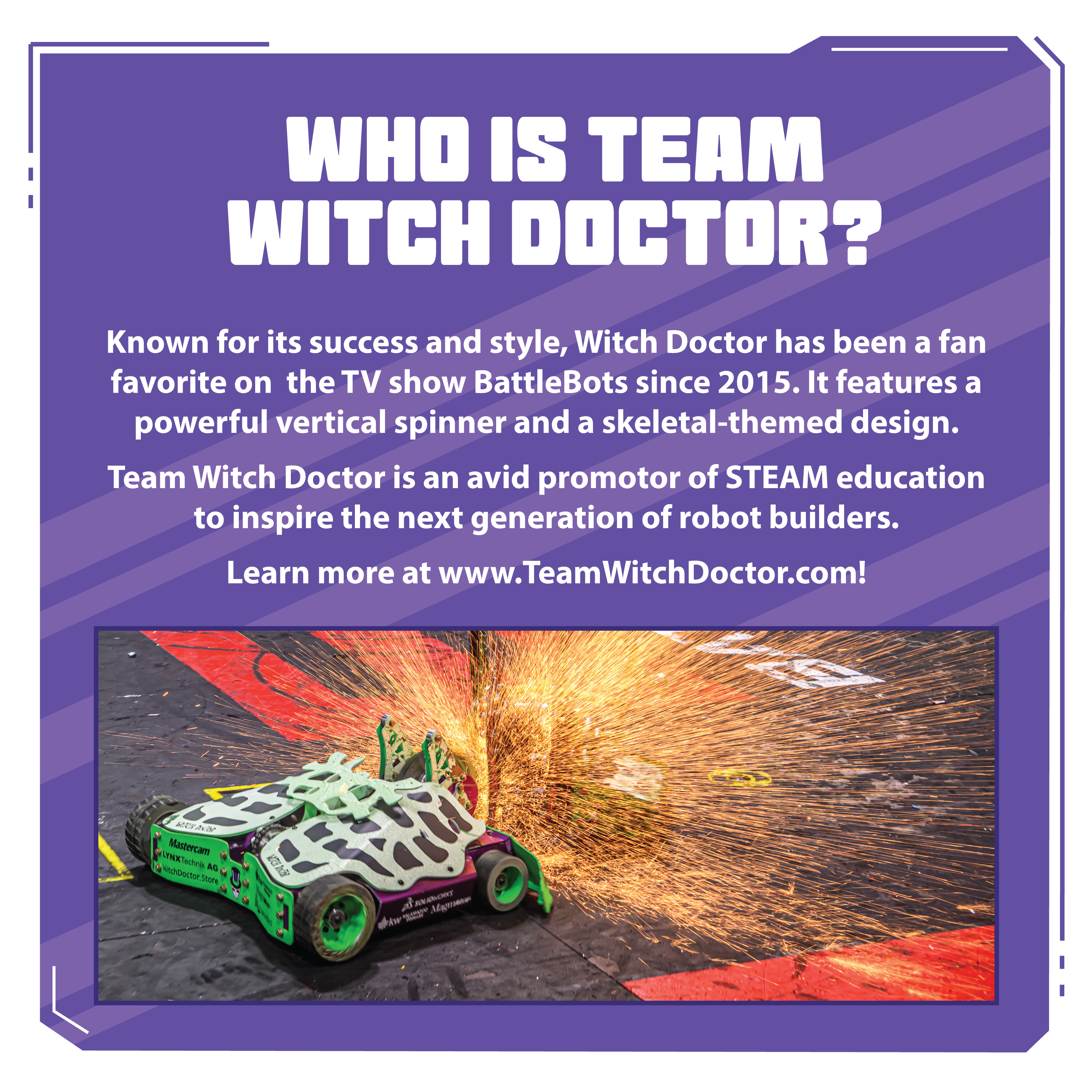 Build and Battle Robot Kits by Camp Witch Doctor