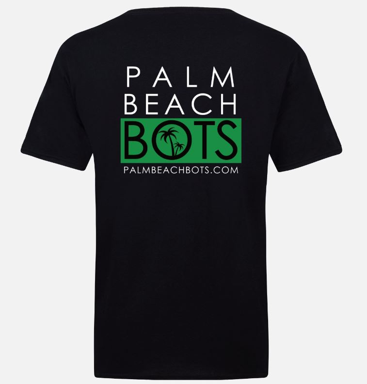 Palm Beach Bots Logo T-Shirt, 2 Sided