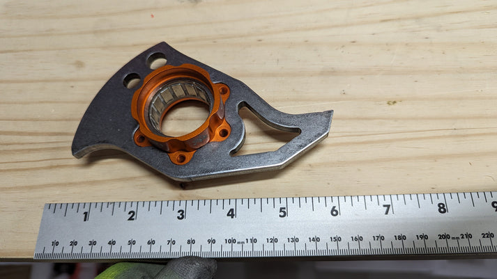 Snaggletooh AR500 Blade - 6 inch - for Just 'Cuz RDY 5536 Hubmotor