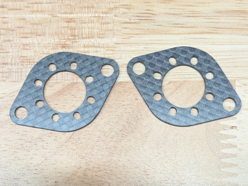 Repeat Max Motor Mounts (Pair) - Carbon Fiber - Fits MegaSparks, Repeat Max & Compact Beetle Drive